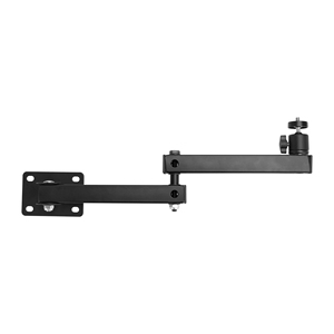 <span class=keywords><strong>Support</strong></span> de <span class=keywords><strong>projecteur</strong></span> réglable en fer noir de bonne qualité avec une taille de 50x15x10CM pour le home cinéma et le montage <span class=keywords><strong>mural</strong></span> pour le travail à domicile - Product Image 1