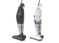 Aspirateur balai sans fil 2-en-1, technologie cyclonique, filtre HEPA lavable, aspiration 101-120 AW, autonomie 61-90 min, portatif