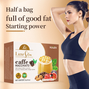 Etichetta originale caffè <span class=keywords><strong>Macchiato</strong></span> con polvere certificata collagene-GMP per uso adulto modellatura del corpo e miglioramento della pelle - Product Image 1