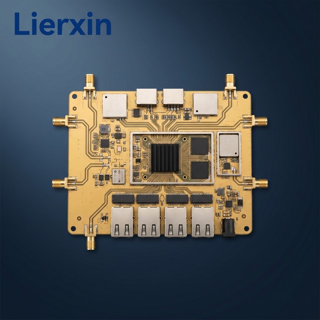 ENIG WiFi 6 AX3000 Home Router 6-Layer HDI FR-4 Tg170 PCB Dual Band 2.4G/5GHz MU-MIMO OFDMA GbE WAN/LAN USB 3.0 LEX-ROUTER-WIFI6