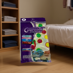 Sac de rangement sous vide Mnj 80x130cm, motif à pois, pour la compression des vêtements - Product Image 2