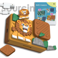Cámara de Juguete SourcingArk para Niños, Pantalla de 2.4 Pulgadas, CMOS, MP3, 6 Juegos, Multi-idioma, Regalo de Cumpleaños Perfecto para Niños y Niñas H8