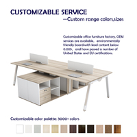 Bureau d'Ordinateur Haut de Gamme, Meuble de Direction, Bureau de Réception Exécutif, Petite Table de Bureau à Domicile, en Bois