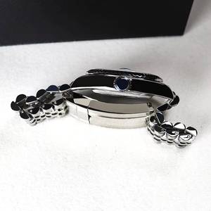 Business Function Waterproof Luxury 36mm Sapphire Crystal Textured White Men's Mechanical <b>Chronograph</b> Wristwatch - Product Image 3