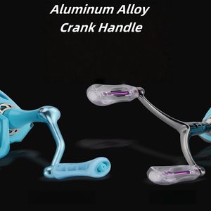 Sneda รอกตกปลากลเม็ดเด็ดพรายด้ามคู่3 + 1 <span class=keywords><strong>BB</strong></span> หมุนได้ทันทีหยุด5.2ป้องกันการย้อนกลับ: 1อัตราทดเกียร์สำหรับทะเลสาบหล่อยาว - Product Image 3