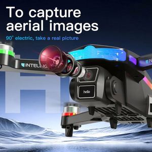 Nouveau mini drone F177 avec deux caméras, évitement d'obstacles, Wifi optique, hélicoptère RC pour débutants, quadricoptère pliable, caméra 48MP - Product Image 4