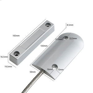 Détecteur magnétique de contact de porte de garage avec alarme NC - Product Image 3