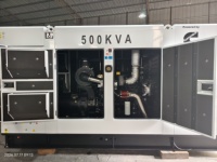 Générateur diesel silencieux 500 kVA 400 kW avec moteur 6ZTAA13-G2, alternateur Stamford sans balais, 50 Hz, alimentation de secours pour l'agriculture