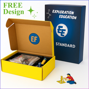 <span class=keywords><strong>Caja</strong></span> de Envío de Cartón Corrugado E-Flute Personalizada con Forro de Esponja y Laminación Mate <span class=keywords><strong>para</strong></span> Accesorios, Embalaje de Envío Marrón - Product Image 1