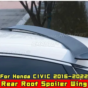 Aileron de toit CIVIC bleu foncé style A, aileron arrière de toit, kit carrosserie pour Honda CIVIC 10ème génération 2016-2022, accessoires de voiture - Product Image 1