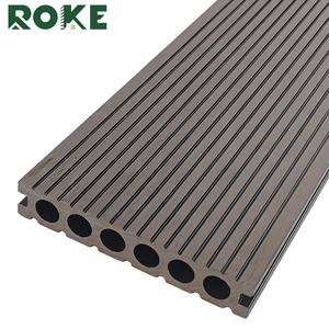 Precio de tarima de compuesto de madera y plástico (WPC) para exteriores de la fábrica ROKE, suelo laminado de WPC. - Product Image 2