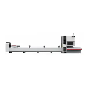 EP promotion 6035ETN three chucks automatic loading 3kw 6kw stainless carbon steel aluminum laser cutting machine for pipe