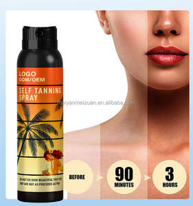Spray autobronzant organique Oem Vegan <span class=keywords><strong>Brume</strong></span> bronzante à séchage rapide pour le visage et le corps Naturelle sans ton orange - Product Image 4