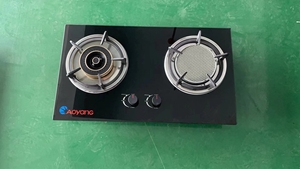 Phổ biến nhất hai Burner Bếp <span class=keywords><strong>gas</strong></span> Sản xuất tại Trung Quốc giá tốt Bếp <span class=keywords><strong>gas</strong></span> hồng ngoại Burner thiết bị nhà được xây dựng trong bếp <span class=keywords><strong>gas</strong></span> - Product Image 2
