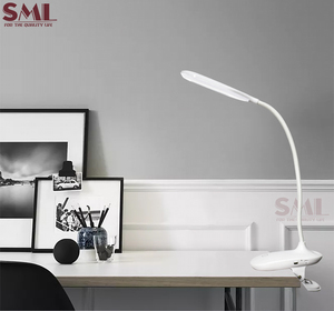 <span class=keywords><strong>SML</strong></span> 5W vô cấp mờ 3 CCT LED 1200 ma pin có thể sạc lại clip Bảng Đèn Led Bàn Đèn bàn - Product Image 1