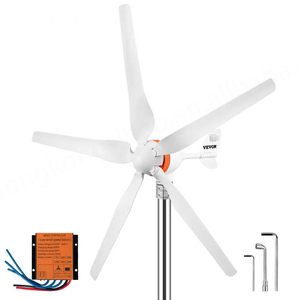 VEVOR Hot <b>Sale</b> 500W Wind Power Generator with MPPT Controller Auto Adjust Windward 12V/AC Wind Axial Flow Fans - Product Image 1