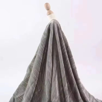 Vente en gros de tissus pour vêtements en polyester 100% couleur personnalisée, rouleau de micro-velours de soie 5000, tissu de doublure pour vêtements