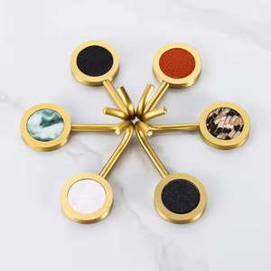 Phòng tắm nhà bếp phòng khách treo tường móc và quần áo móc tự dính Hợp kim nhôm áo đơn khăn Vỏ móc - Product Image 1