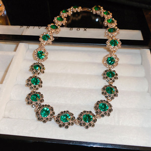 Collar <span class=keywords><strong>de</strong></span> Aleación Vintage Estilo Europeo Americano <span class=keywords><strong>de</strong></span> <span class=keywords><strong>Segunda</strong></span> <span class=keywords><strong>Mano</strong></span>, Lujo Ligero <span class=keywords><strong>de</strong></span> Alta Gama, <span class=keywords><strong>Cadena</strong></span> <span class=keywords><strong>de</strong></span> Bambú para Clavícula, Diseño <span class=keywords><strong>de</strong></span> Nicho, Moda - Product Image 6