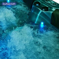 Jets de massage bain chaud, jacuzzi d'extérieur, luxe, pour spa, piscine familiale, pour 4 personnes