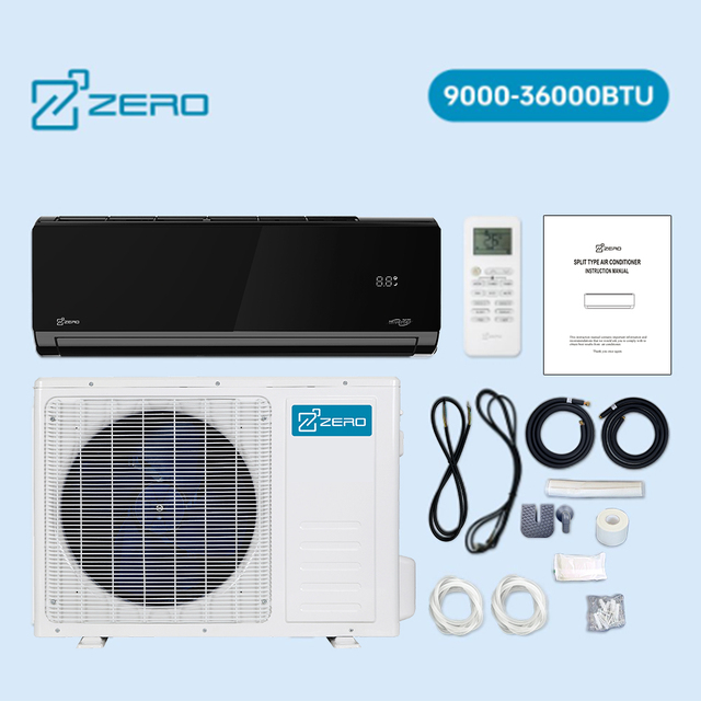 ZERO Heating Pump App Odor Elimination Minisplit Inverter Aire Acondicionado Anti-dust Filtration Mini Split Air Conditioner
