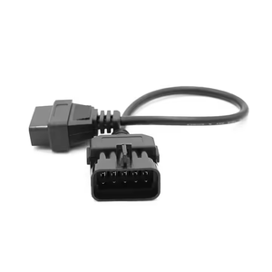 Câble d'extension OBDII 10Pin pour câble de connecteur <span class=keywords><strong>Opel</strong></span> pour adaptateur de Diagnostic <span class=keywords><strong>Opel</strong></span> <span class=keywords><strong>OPCOM</strong></span> pour <span class=keywords><strong>Opel</strong></span> 10 broches à OBDII 16 broches - Product Image 1