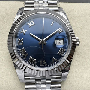 Reloj Mecánico de Lujo de la Mejor Calidad, 41 mm, VS Factory V2, Acero 904L, Movimiento ETA 3235, Reloj de Buceo 126334, Reloj de Lujo Azul Romano - Product Image 1