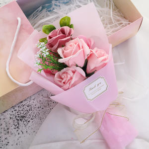 AYOYO OEM Creative Dry Flower Bundle Boîte colorée Boîte <span class=keywords><strong>cadeau</strong></span> pour la Saint-Valentin Rose <span class=keywords><strong>Cadeau</strong></span> pour la fête des mères - Product Image 4