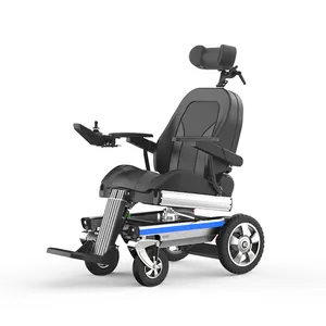 Электрическая инвалидная коляска HEDY MEW02, удобная Всесезонная, наклонная, для использования на открытом воздухе
