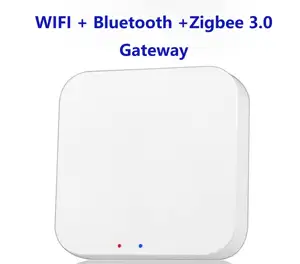 Tuya Zigbee Bridge Hub Remote Control, Perangkat Zigbee Gateway Hub Rumah Pintar, Berfungsi dengan Alexa