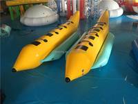 Bateau gonflable banane, traîneau aquatique remorquable de qualité commerciale pour jet ski, équipement de divertissement pour la plage et la mer destiné aux entreprises de location