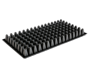 Plateau <span class=keywords><strong>de</strong></span> amplification en plastique pour serre, 128 cellules PS, pour légumes, plantes, pépinière - Product Image 1