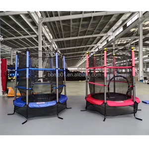 Zoshine Mini <span class=keywords><strong>trampoline</strong></span> durable de 55 pouces pour tout-petits, sécurité à domicile, balançoire à barre unique, intérieur/extérieur, avec filet de protection - Product Image 6