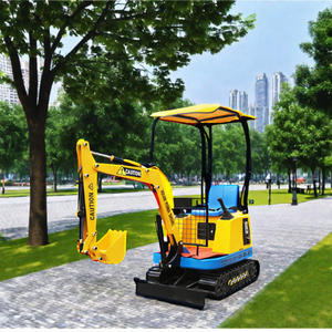 Parque Infantil al Aire Libre con Nuevo Modelo de Simulación de Excavadora, Instalación de Entretenimiento con Mini Excavadora para Niños - Product Image 3