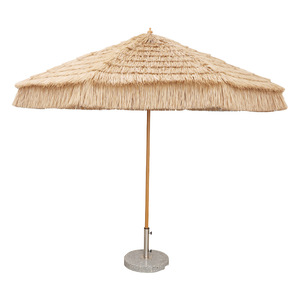Sombrilla de Patio Elegante Estilo <span class=keywords><strong>Romano</strong></span> para Exteriores con Poste Central, Protección Solar para Jardín, Piscina y Cafetería - Product Image 2