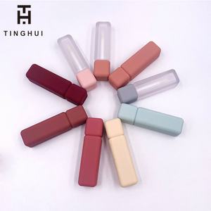 Precio de Fábrica, Tubos de Brillo Labial Cuadrados de 5 ml, Tubos de Brillo Labial Vacíos y Bonitos con Color Mate, Envase de Plástico para Bálsamo Labial - Product Image 4