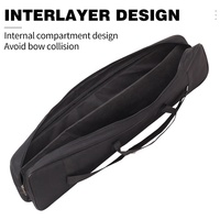 Kit de sac pour arc classique SPG, accessoires de chasse pour arc long traditionnel démontable, étui léger pour flèches en carbone
