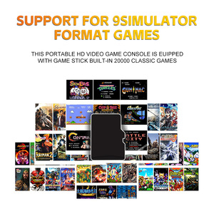ZongX M9 Retro Video <strong>Game</strong> Console with Built in 20000+ <strong>Games</strong> 15 Emulators <strong>Plug</strong> <strong>and</strong> <strong>Play</strong> Retro <strong>TV</strong> <strong>Games</strong> with Wireless Controllers - Product Image 5