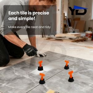 Nivelador de Azulejos de Cerámica Moderno Reutilizable Tipo T, 1.5 mm de Grosor, Autoadhesivo <span class=keywords><strong>para</strong></span> Uso en Apartamentos, Material de Porcelana, Metal y PE - Product Image 5