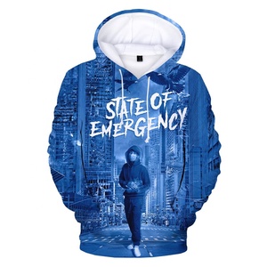 เสื้อมีฮู้ดพิมพ์ลายแร็ปเปอร์ <span class=keywords><strong>Lil</strong></span> tjay 3D ผู้ชายเสื้อลำลองแบบสตรีทสวมหัวเสื้อกันหนาวชุดวอร์มเสื้อมีฮู้ดขนาดใหญ่เสื้อโค้ทสีดำสุดเท่ - Product Image 5