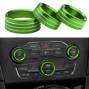 Couvercle de décoration intérieure pour <span class=keywords><strong>climatiseur</strong></span>, bouton CD, pour bouton de climatisation, pour Dodge Challenger chargeur Chrysler 300 300s 2015-2019 - Product Image 6