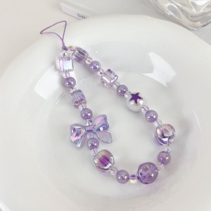 Mignon Mode Arc Perlé Téléphone Longe Anti-Perdu Dragonne Mobile Téléphone Cas Charme Chaîne <span class=keywords><strong>Pendentif</strong></span> <span class=keywords><strong>pour</strong></span> iPhone 17 Pro Max - Product Image 5