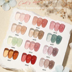 48 colores <span class=keywords><strong>Natural</strong></span> <span class=keywords><strong>Rosa</strong></span> gris Gel esmalte de <span class=keywords><strong>uñas</strong></span> UV Set Nude Jelly Ice Muscle Nail Gel esmalte de <span class=keywords><strong>uñas</strong></span> Nude Set - Product Image 3
