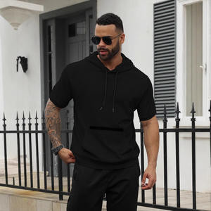 เสื้อยืดแขนสั้นผู้ชายแบบลำลองสไตล์ครอสบอร์เดอร์ สีพื้น ระบายอากาศได้ดี น้ำหนักเบา เหมาะสำหรับใส่พักผ่อน - Product Image 5