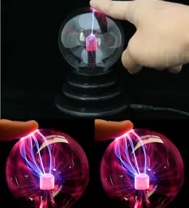 Bola Plasma Sentuh dan Sensitif Suara Lampu Plasma Dekorasi Bola Plasma Bola Nebula/Mainan Baru Kamar Tidur Anak-anak