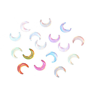 คริสตัลแก้วทรงแบน 9x11 มม. สีรุ้ง สำหรับตกแต่งเล็บ DIY และเครื่องประดับ - Product Image 5