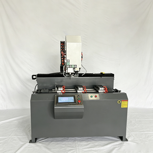 เครื่องเจาะกัดขึ้นรูปอลูมิเนียม CNC แบบลม 3 แกน อัตโนมัติ สำหรับงานเจาะรูอลูมิเนียม - Product Image 1