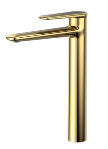 Single Lever Basin Mixer Tap, <b>Brushed</b> Silver/Gun Grey/Rose Gold, 360 Swivel <b>Deck</b> Mount, Premium Wholesale, OEM Factory - Product Image 3