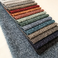Tissu Chenille 100% Polyester Chenxin Anti-Boulochage Poids Moyen Teint Uni pour Revêtement de Canapé Textile de Maison Couleurs Personnalisables