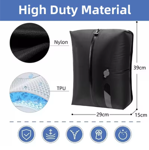 Sac à dos <span class=keywords><strong>de</strong></span> voyage étanche à compression sous vide <span class=keywords><strong>avec</strong></span> mini pompe à air extérieure 4000 mAh et accessoires <span class=keywords><strong>de</strong></span> camping - Product Image 5